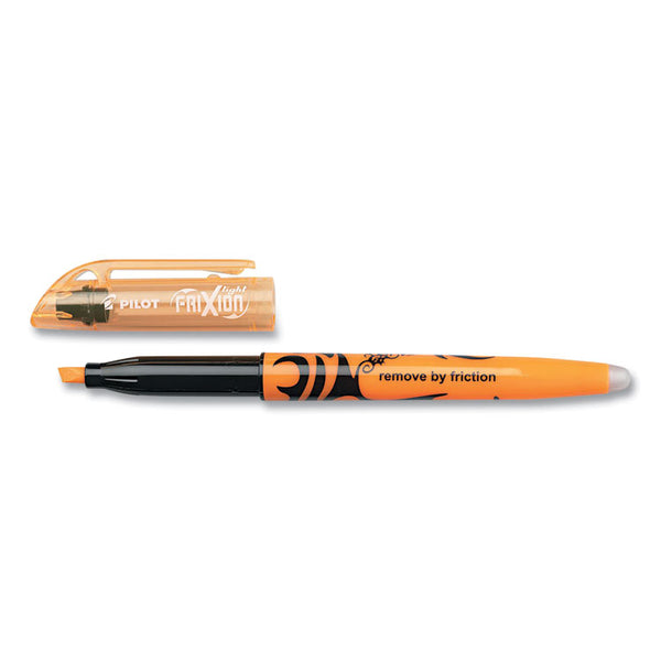 Pilot® FriXion Light Erasable Highlighter, Orange Ink, Chisel Tip, Orange/Black Barrel, Dozen (PIL46504DZ)