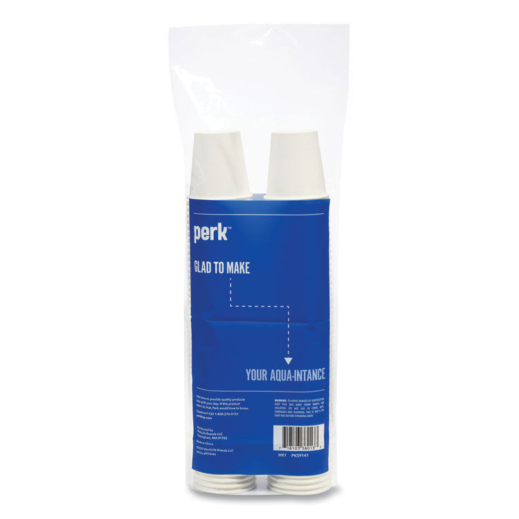 Perk™ White Paper Hot Cups, 3 oz, 100/Pack (PRK24431636)