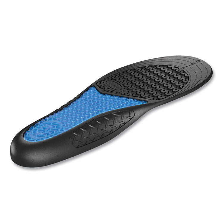 Dr. Scholl's® Comfort and Energy Work Massaging Gel Insoles, Women Sizes 6 to 11, Black/Blue, Pair (DSC59064) 1 Pair