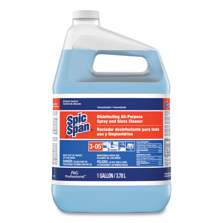 Spic and Span® Disinfecting All-Purpose Spray and Glass Cleaner, Fresh Scent, 1 gal Bottle, 3/Carton (PGC58773CT) Case of 3