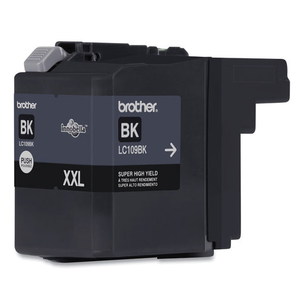 Brother LC109BK Innobella Super High-Yield Ink, 2,400 Page-Yield, Black (BRTLC109BK)