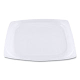 World Centric® PLA Rectangular Deli Container Lids, 4.8 x 5.9 x 0.3, Clear, Plastic, 900/Carton (WORRDLCS8) Case of 900