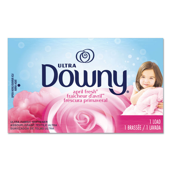 Downy Coin Vend Liquid Fabric Softener, Single-Use Packet, April Fresh, 156/Carton (PGC02500) Case of 156