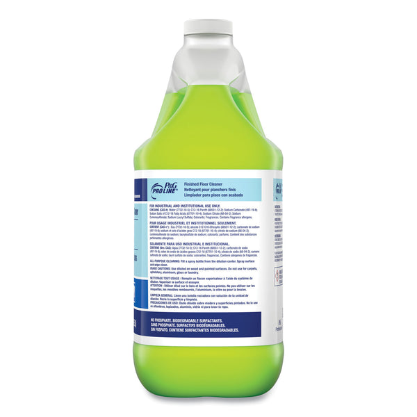 P&G Pro Line Finished Floor Cleaner, 1 gal Jug (PPL02037) Case of 4
