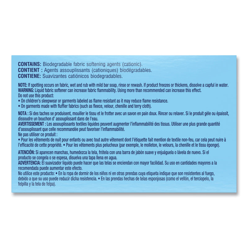 Downy Coin Vend Liquid Fabric Softener, Single-Use Packet, April Fresh, 156/Carton (PGC02500) Case of 156