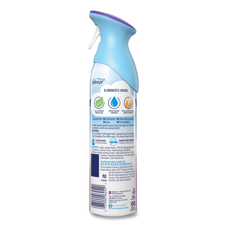 Febreze® AIR, Spring and Renewal, 8.8 oz Aerosol, Spray, 6/Carton (PGC96254)