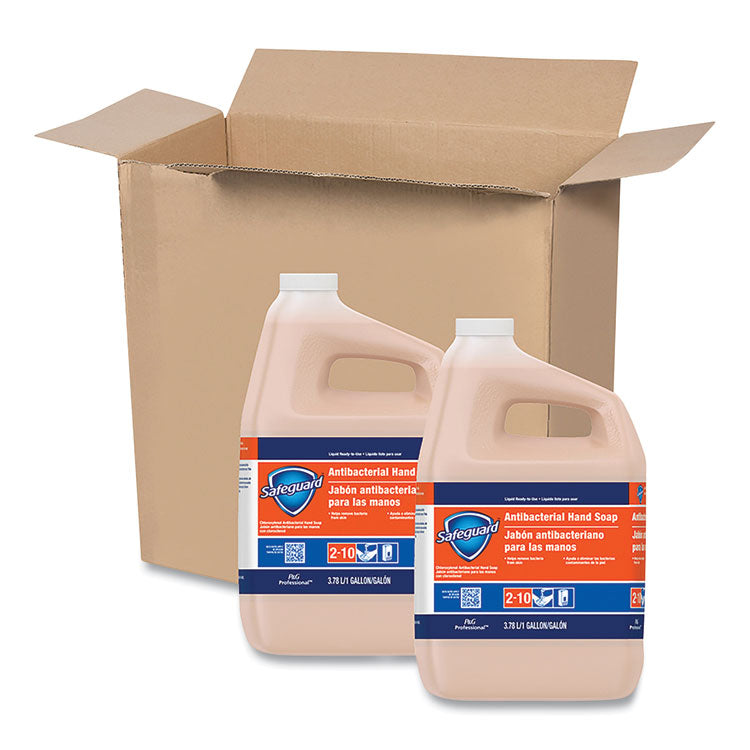 Safeguard™ Professional Antibacterial Liquid Hand Soap, Light Scent, 1 gal Bottle, 2/Carton (PGC02699)