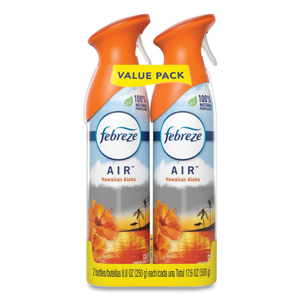 Febreze® AIR, Hawaiian Aloha, 8.8 oz Aerosol Spray, 2/Pack (PGC97794PK)