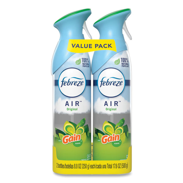 Febreze® AIR, Gain Original, 8.8 oz Aerosol Spray, 2/Pack (PGC97810PK)