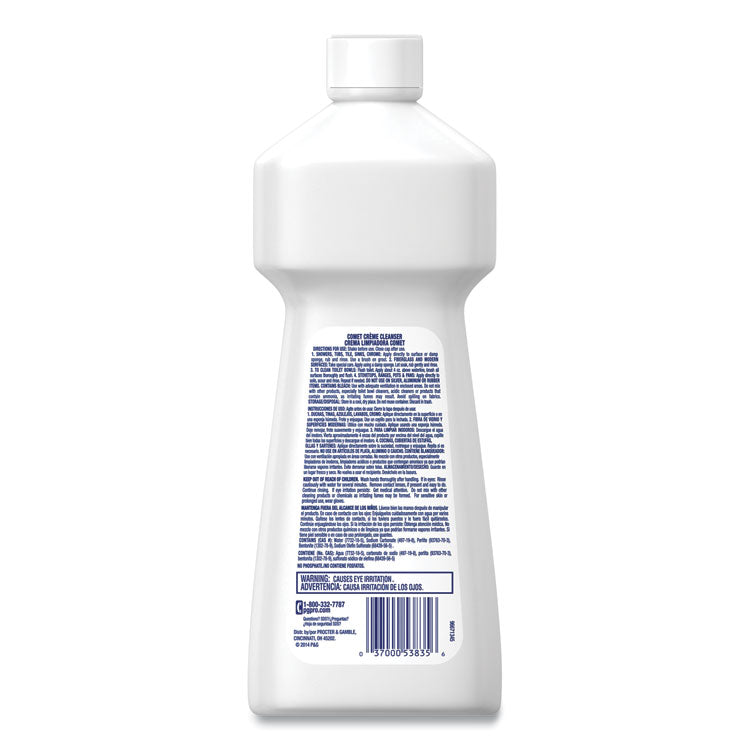 Comet® Creme Deodorizing Cleanser, 32 oz Bottle, 10/Carton (PGC73163)