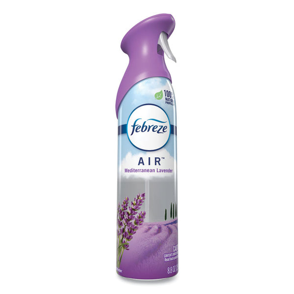 Febreze® AIR, Mediterranean Lavender, 8.8 oz Aerosol Spray, 6/Carton (PGC96264)