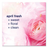 Downy Coin Vend Liquid Fabric Softener, Single-Use Packet, April Fresh, 156/Carton (PGC02500) Case of 156