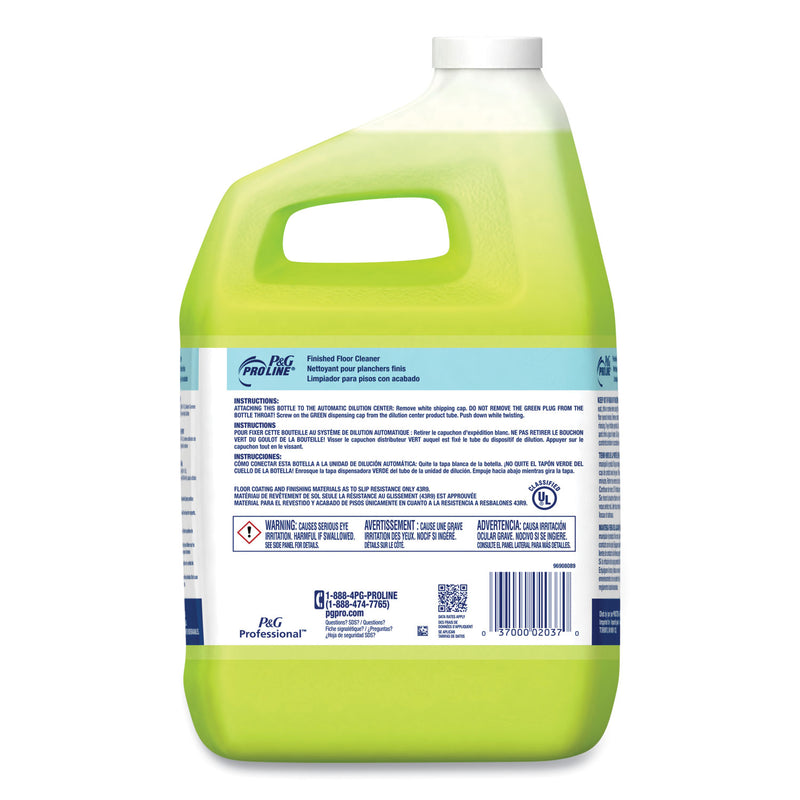 P&G Pro Line Finished Floor Cleaner, 1 gal Jug (PPL02037) Case of 4