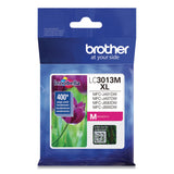 Brother LC3013M High-Yield Ink, 400 Page-Yield, Magenta (BRTLC3013M)