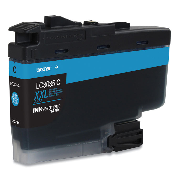 Brother LC3035C INKvestment Ultra High-Yield Ink, 5,000 Page-Yield, Cyan (BRTLC3035C)