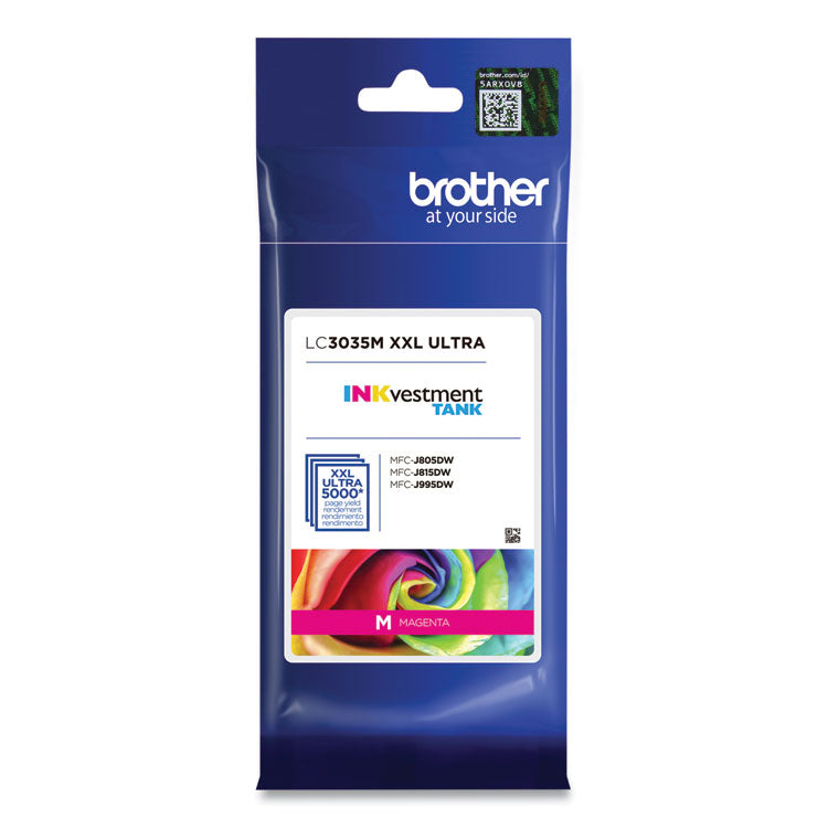 Brother LC3035M INKvestment Ultra High-Yield Ink, 5,000 Page-Yield, Magenta (BRTLC3035M)