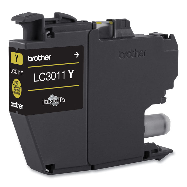 Brother LC3011Y Ink, 200 Page-Yield, Yellow (BRTLC3011Y)