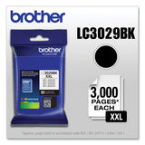 Brother LC3029BK INKvestment Super High-Yield Ink, 3,000 Page-Yield, Black (BRTLC3029BK)