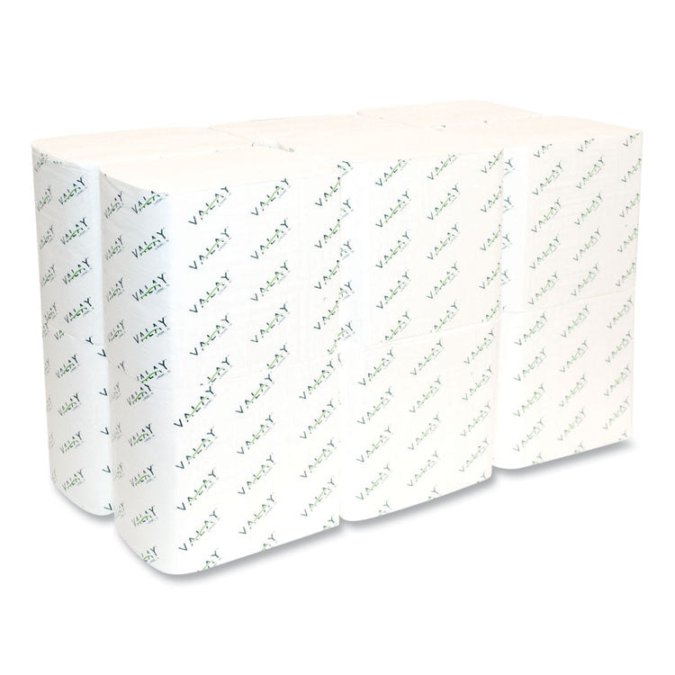 Morcon Tissue Valay Interfolded Napkins, 2-Ply, 6.5 x 8.25, White, 500/Pack, 12 Packs/Carton (MOR4500VN)