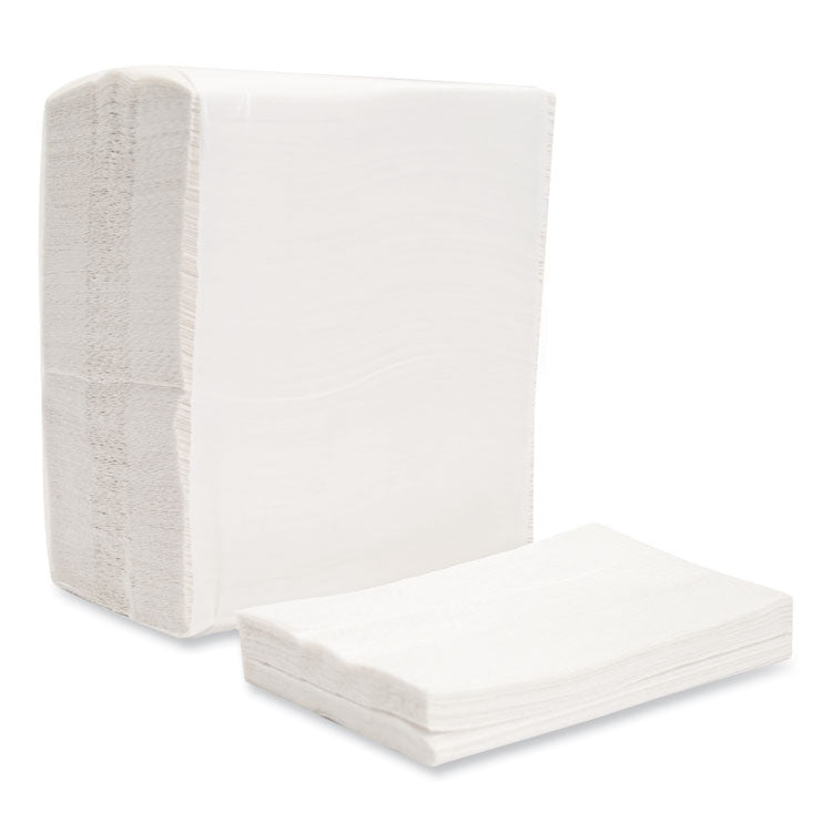 Morcon Tissue Morsoft Dispenser Napkins, 1-Ply, 6 x 13.5, White, 500/Pack, 20 Packs/Carton (MORD20500)