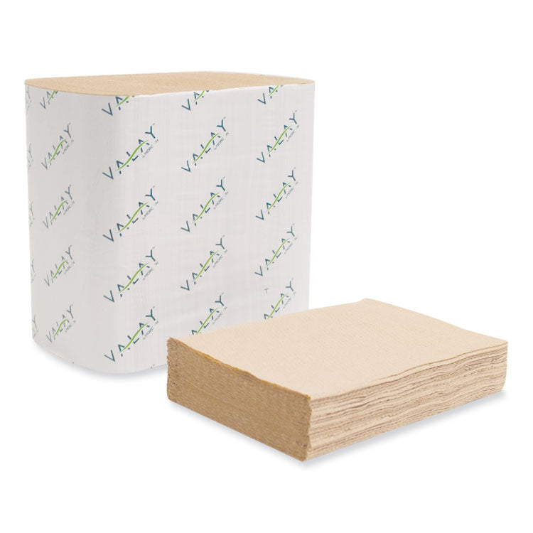 Morcon Tissue Valay Interfolded Napkins, 2-Ply, 6.5 x 8.25, Kraft, 6,000/Carton (MOR5000VN)