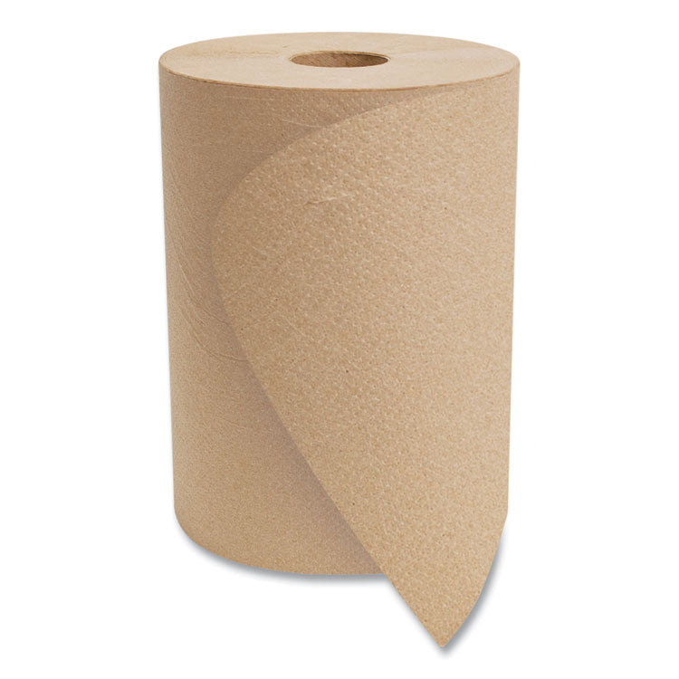 Morcon Tissue 10 Inch Roll Towels, 1-Ply, 10" x 800 ft, Kraft, 6 Rolls/Carton (MORR106)