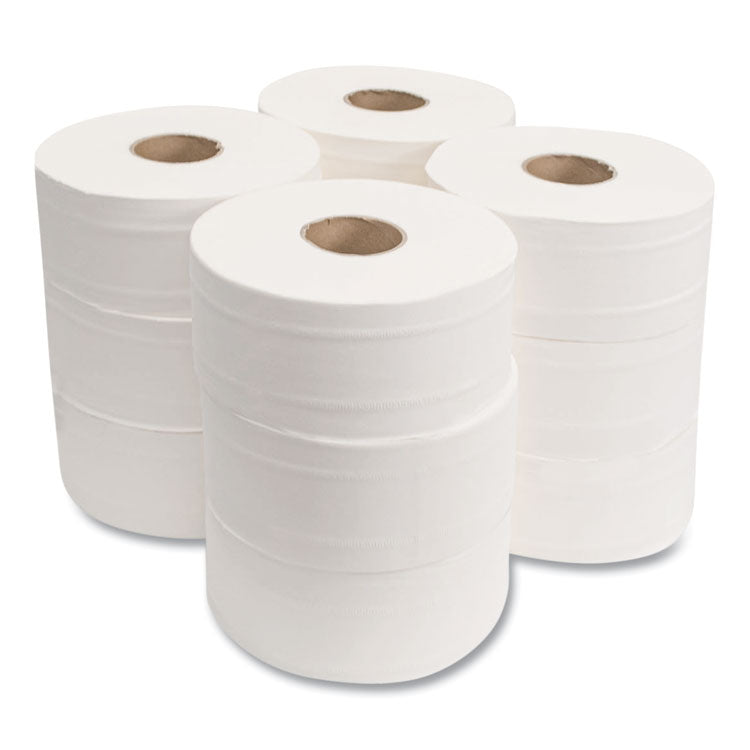 Morcon Tissue Valay Mini Jumbo Bath Tissue, Septic Safe, 2-Ply, White, 750 ft, 12 Rolls/Carton (MORVT110)