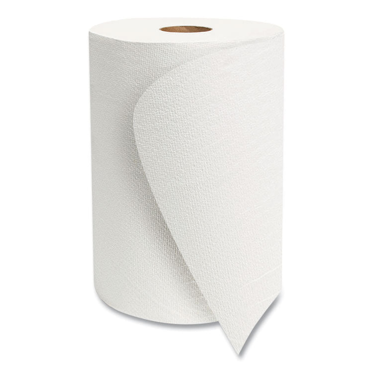 Morcon Tissue 10 Inch TAD Roll Towels, 1-Ply, 10" x 550 ft, White, 6 Rolls/Carton (MORVT106) Case of 6