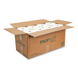 Morcon Tissue Small Core Bath Tissue, Septic Safe, 2-Ply, White, 1,250/Roll, 24 Rolls/Carton (MORM250)