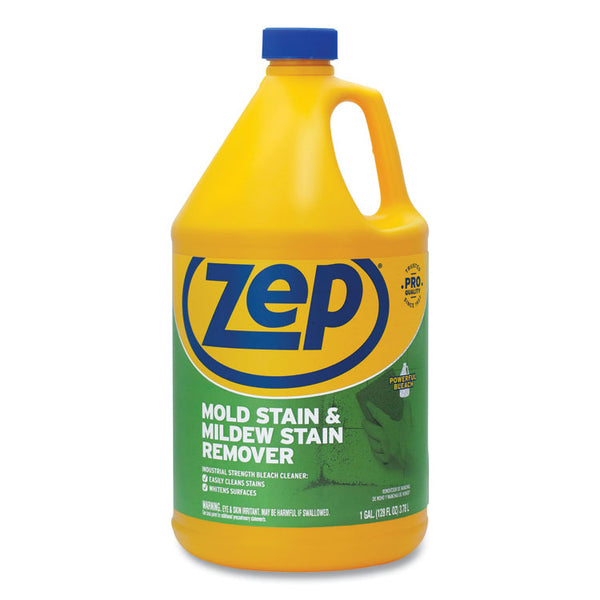 Zep Commercial® Mold Stain and Mildew Stain Remover, 1 gal, 4/Carton (ZPEZUMILDEW128C) Case of 4