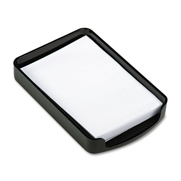 Officemate 2200 Series Memo Holder, Plastic, 4 x 6, Black (OIC22362)