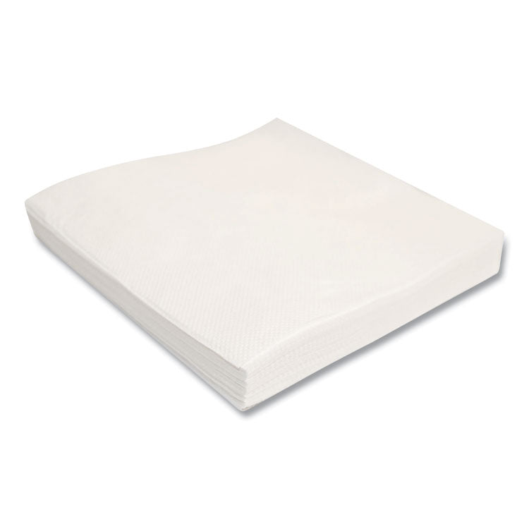 Morcon Tissue Morsoft 1/4 Fold Lunch Napkins, 1 Ply, 11.8" x 11.8", White, 6,000/Carton (MOR1250)