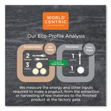 World Centric® 100 Percent PCW Recycled Paper Towels, 1-Ply, 9 x 9, Natural, 250/Pack, 16 Packs/Carton (WORTWPAMF) Case of 4000