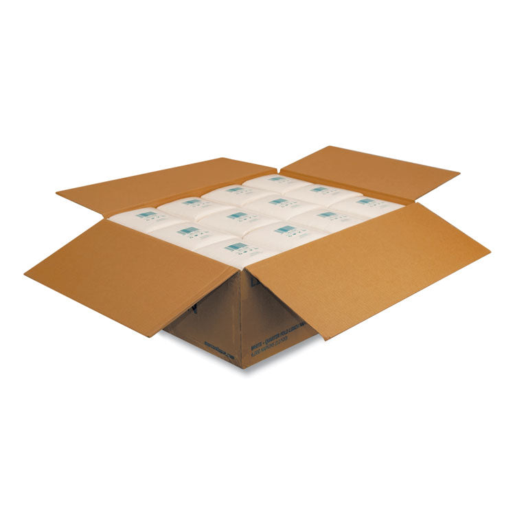 Morcon Tissue Morsoft 1/4 Fold Lunch Napkins, 1 Ply, 11.8" x 11.8", White, 6,000/Carton (MOR1250)