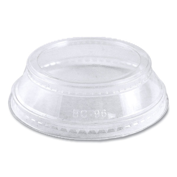 World Centric® PLA Clear Cold Cup Lids, Dome Lid, Fits 2 oz Portion Cup and 9 oz to 24 oz Cups, 1,000/Carton (WORCPLCS12SH)