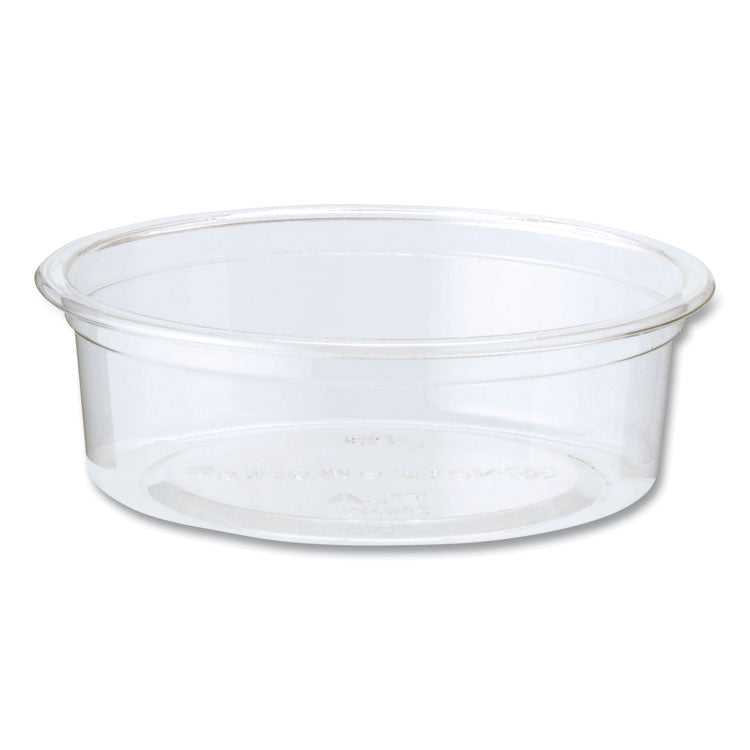 World Centric® PLA Clear Cold Cups, Flat Style, 2 oz, Clear, 2,000/Carton (WORCPCS2SF) Case of 2000