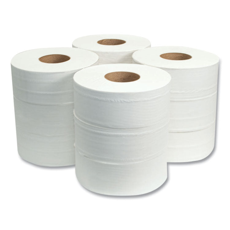 Morcon Tissue Jumbo Bath Tissue, Septic Safe, 2-Ply, White, 3.3" x 1,000 ft, 12/Carton (MORM99)