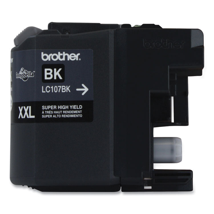 Brother LC107BK Innobella Super High-Yield Ink, 1,200 Page-Yield, Black (BRTLC107BK)