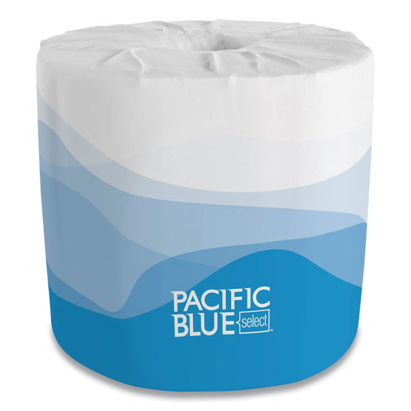 Georgia Pacific® Professional Pacific Blue Select Bathroom Tissue, Septic Safe, 2-Ply, White, 550 Sheets/Roll, 80 Rolls/Carton (GPC1828001) Case of 80