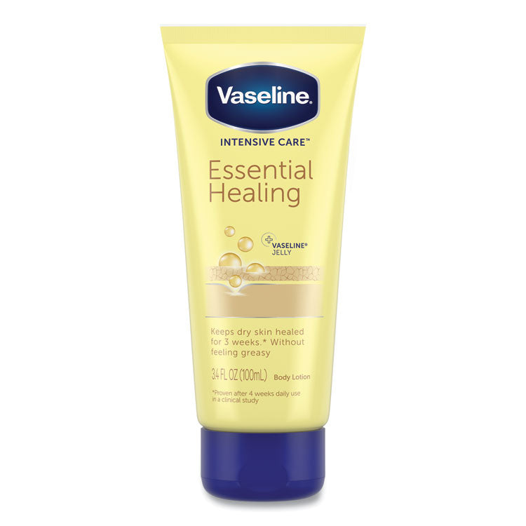 Vaseline® Intensive Care Essential Healing Body Lotion, 3.4 oz Squeeze Tube (UNI04448EA) Each