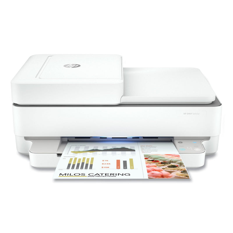 HP ENVY 6455e Wireless All-in-One Inkjet Printer, Copy/Print/Scan (HEW223R1A)