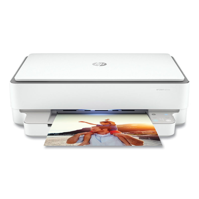 HP ENVY 6055e Wireless All-in-One Inkjet Printer, Copy/Print/Scan (HEW223N1A)