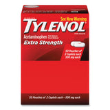 Tylenol® Extra Strength Caplets, Two-Pack, 50 Packs/Box (MCL44910) 50 Packs of 2