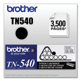 Brother TN540 Toner, 3,500 Page-Yield, Black (BRTTN540)