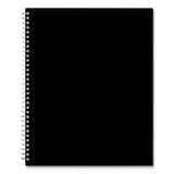 Blue Sky® Teacher's Solid Black Weekly/Monthly Lesson Planner, 9 Classes, 11 x 8.5 Sheets, 12-Month (July to June), 2025 to 2026 (BLS134433) Each