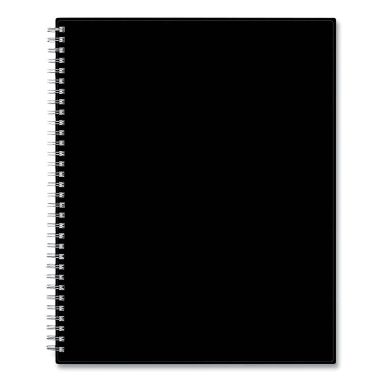 Blue Sky® Teacher's Solid Black Weekly/Monthly Lesson Planner, 9 Classes, 11 x 8.5 Sheets, 12-Month (July to June), 2025 to 2026 (BLS134433) Each