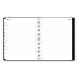 Blue Sky® Teacher's Solid Black Weekly/Monthly Lesson Planner, 9 Classes, 11 x 8.5 Sheets, 12-Month (July to June), 2025 to 2026 (BLS134433) Each