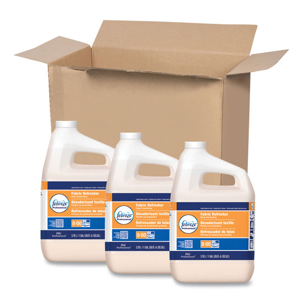 Febreze® Professional Deep Penetrating Fabric Refresher, Fresh Clean, 1 gal Bottle, 3/Carton (PGC33032CT)