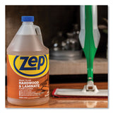 Zep Commercial® Hardwood and Laminate Cleaner, Fresh Scent, 1 gal, 4/Carton (ZPEZUHLF128CT) Case of 4