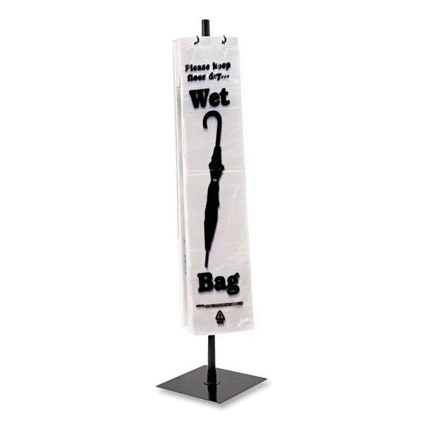 Tatco Wet Umbrella Bag Stand, Powder Coated Steel, 10w x 10d x 40h, Black (TCO57019) Each